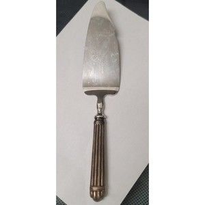 CHRISTOFLE Silver Plated Aria Cake Server, Serving Flatware Silverplate